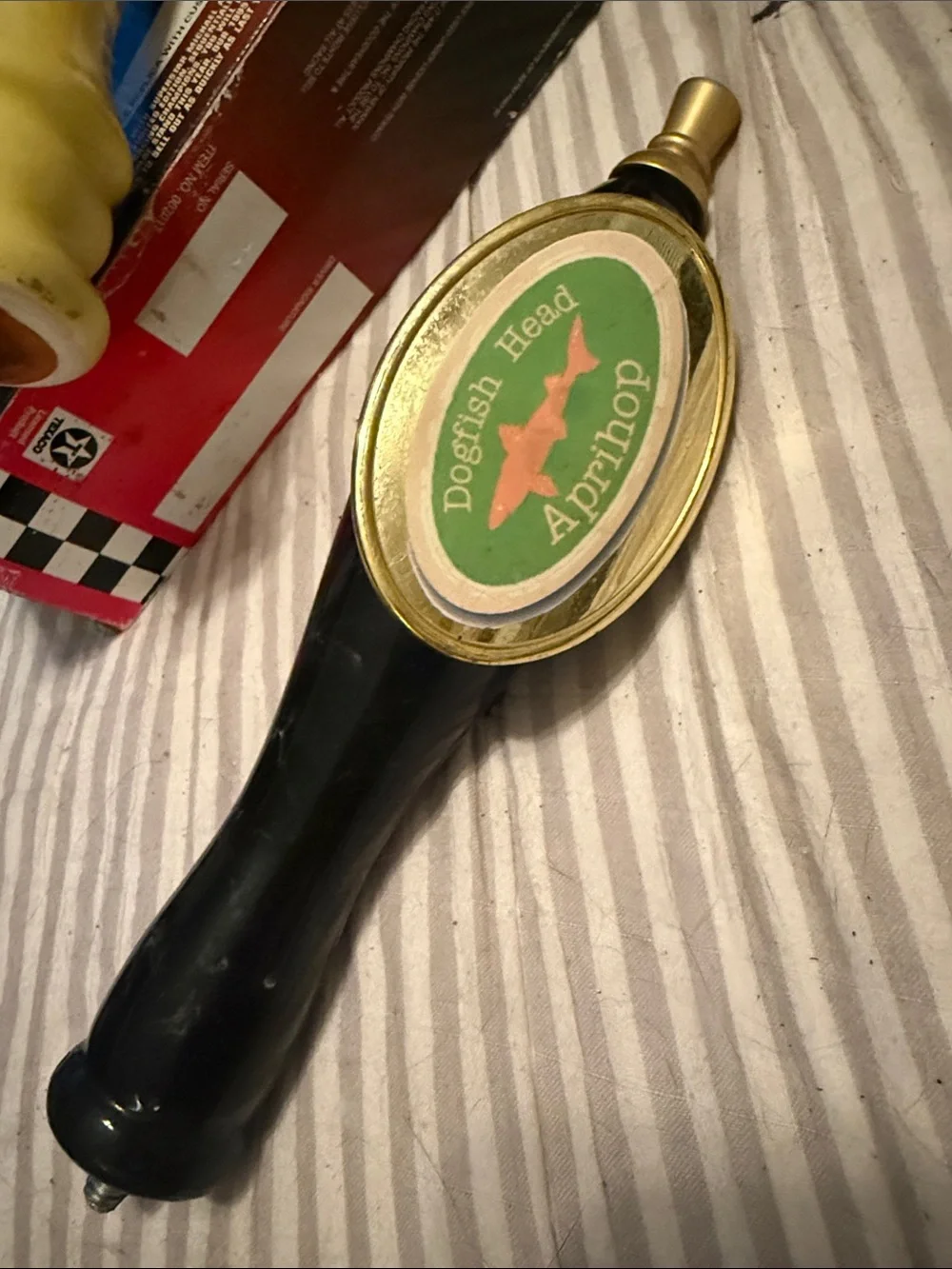 DOGFISH HEAD APRILHOP BEER KEG TAP HANDLE